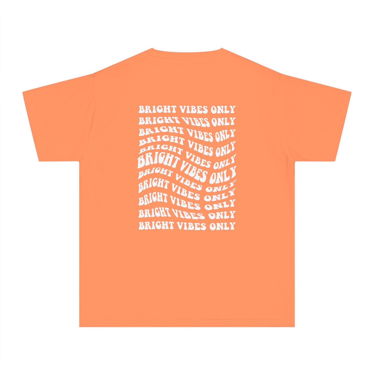 Bright Vibes Only Swivel Youth Tee