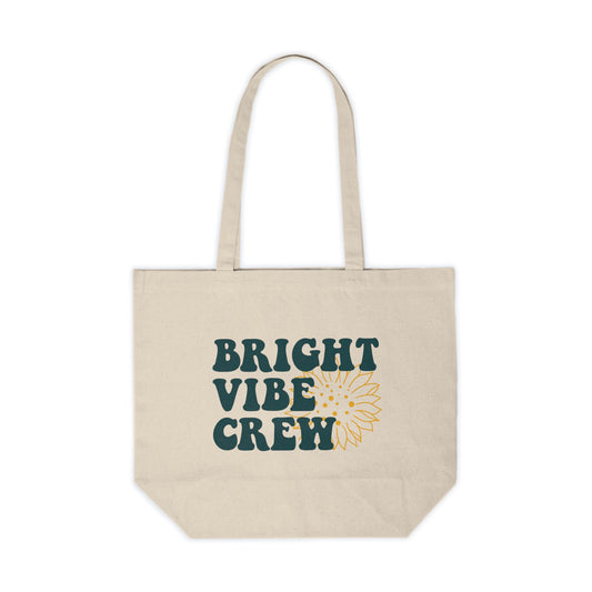 Bernie The Bright Sunflower Canvas Tote