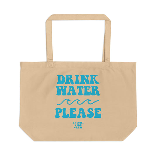 Drink More Water Eco Tote