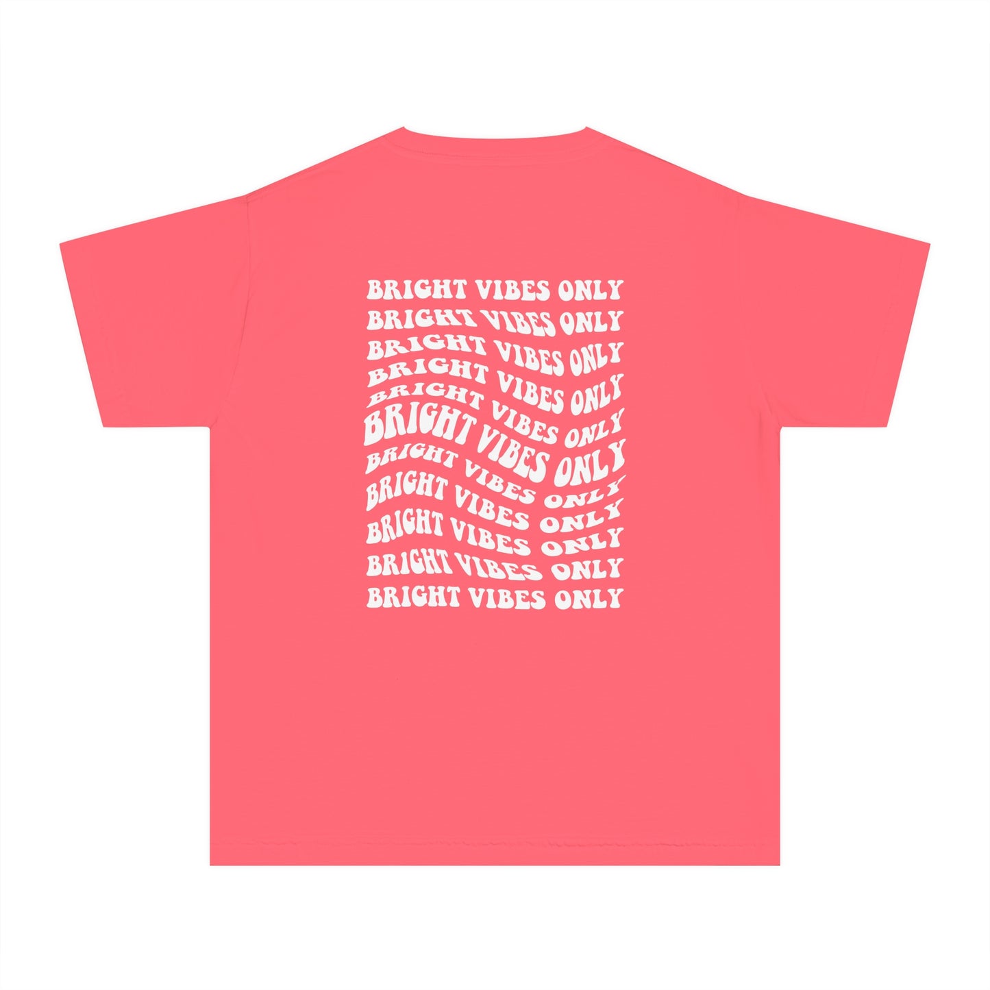 Bright Vibes Only Swivel Youth Tee