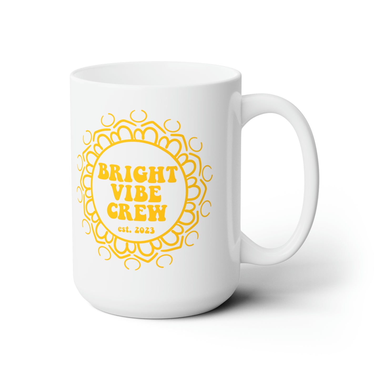 Mandala Ceramic Mug 15oz