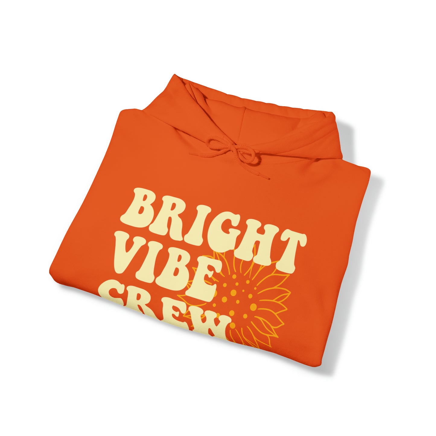 Orange Bernie The Bright Sunflower Unisex Heavy Blend™ Hooded Sweatshirt