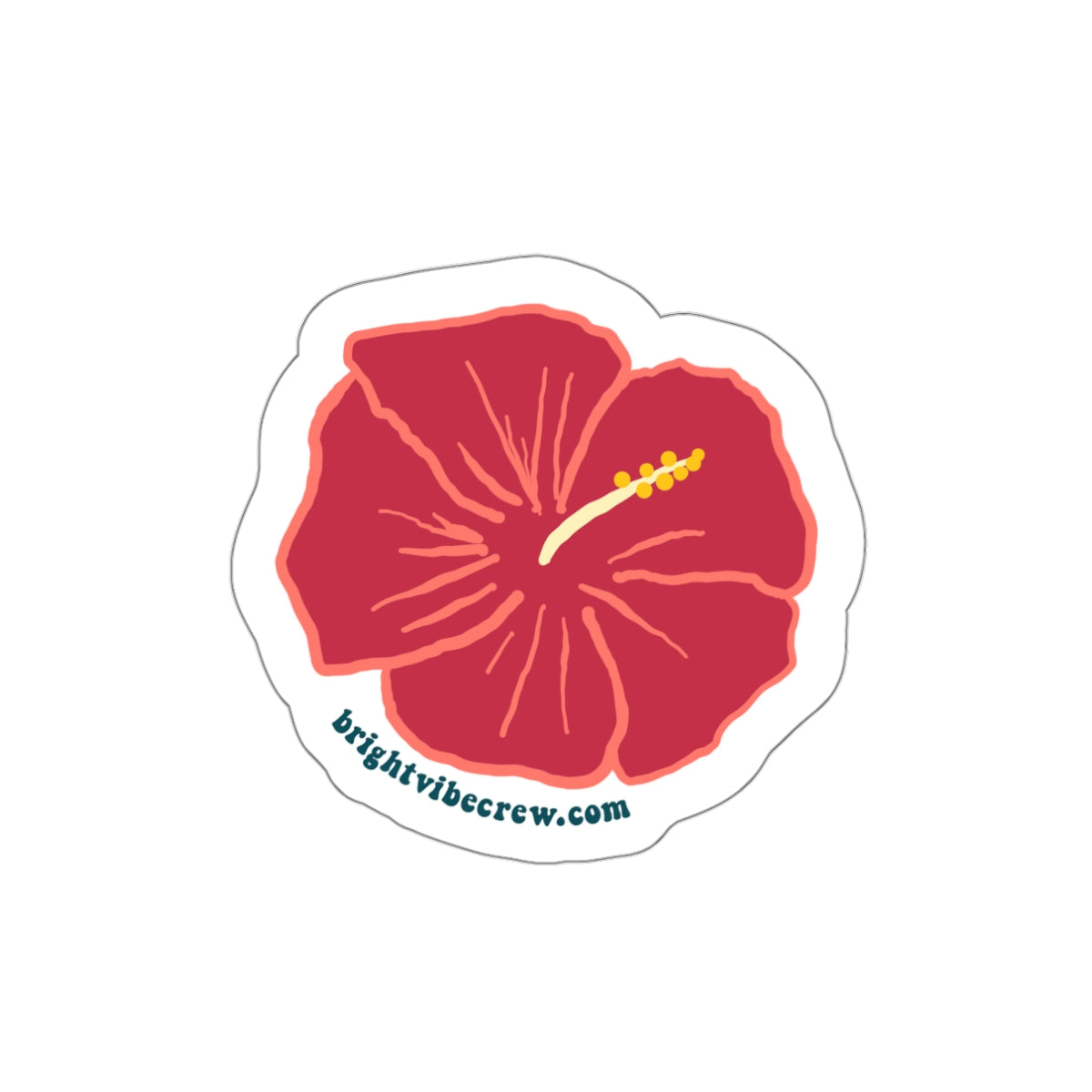 Hibiscus Sticker