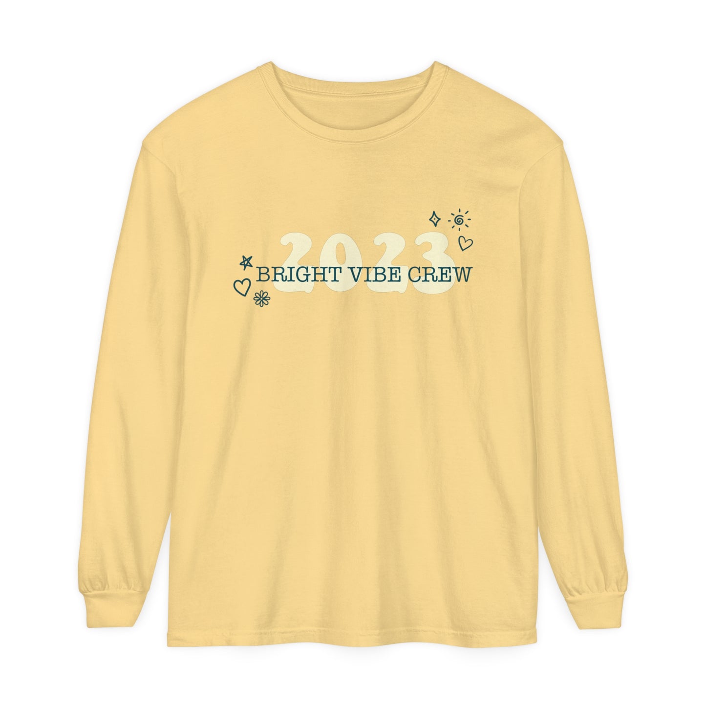 Bright Vibe Crew 2023 Long Sleeve Tee