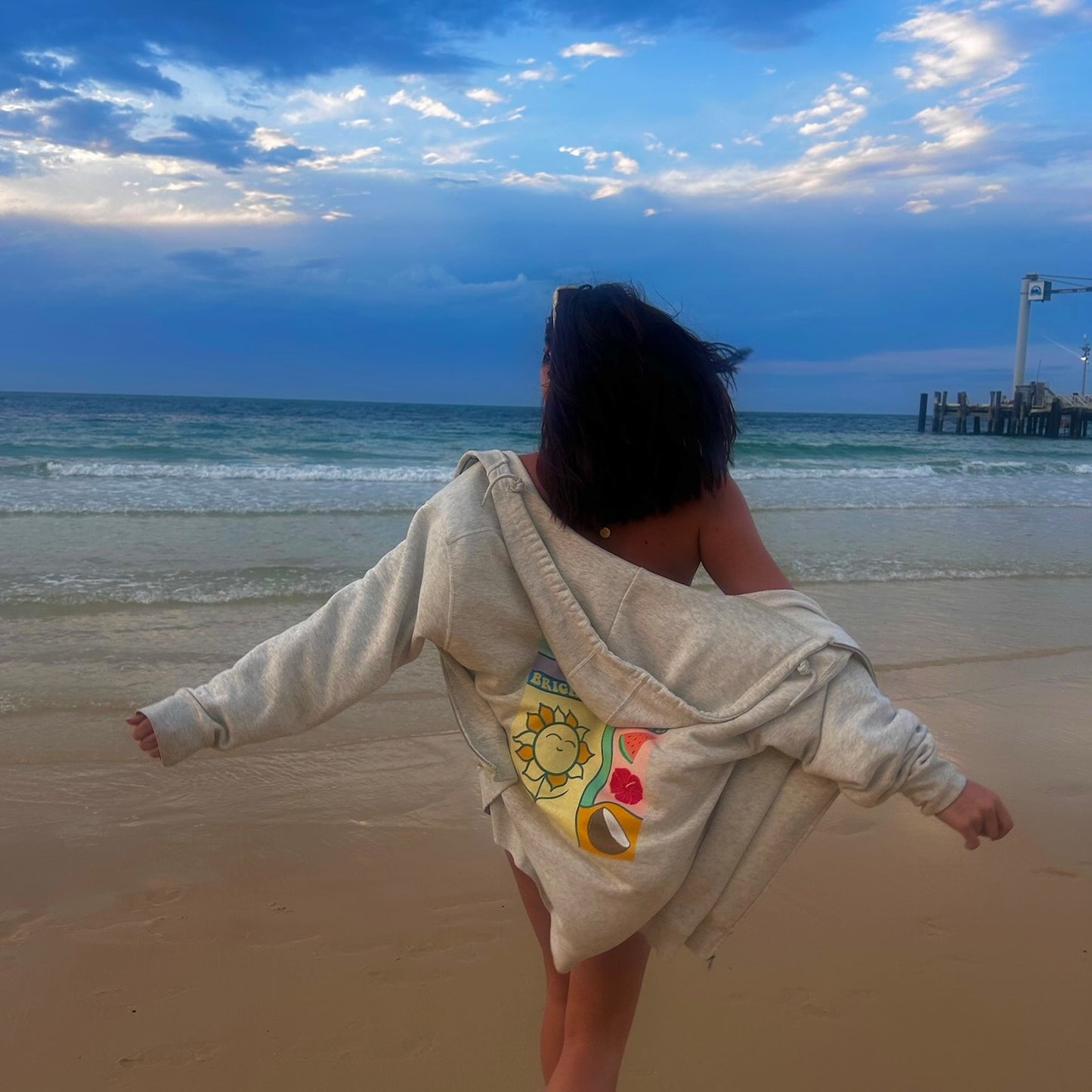 Bernie’s Bright Day Zip Up