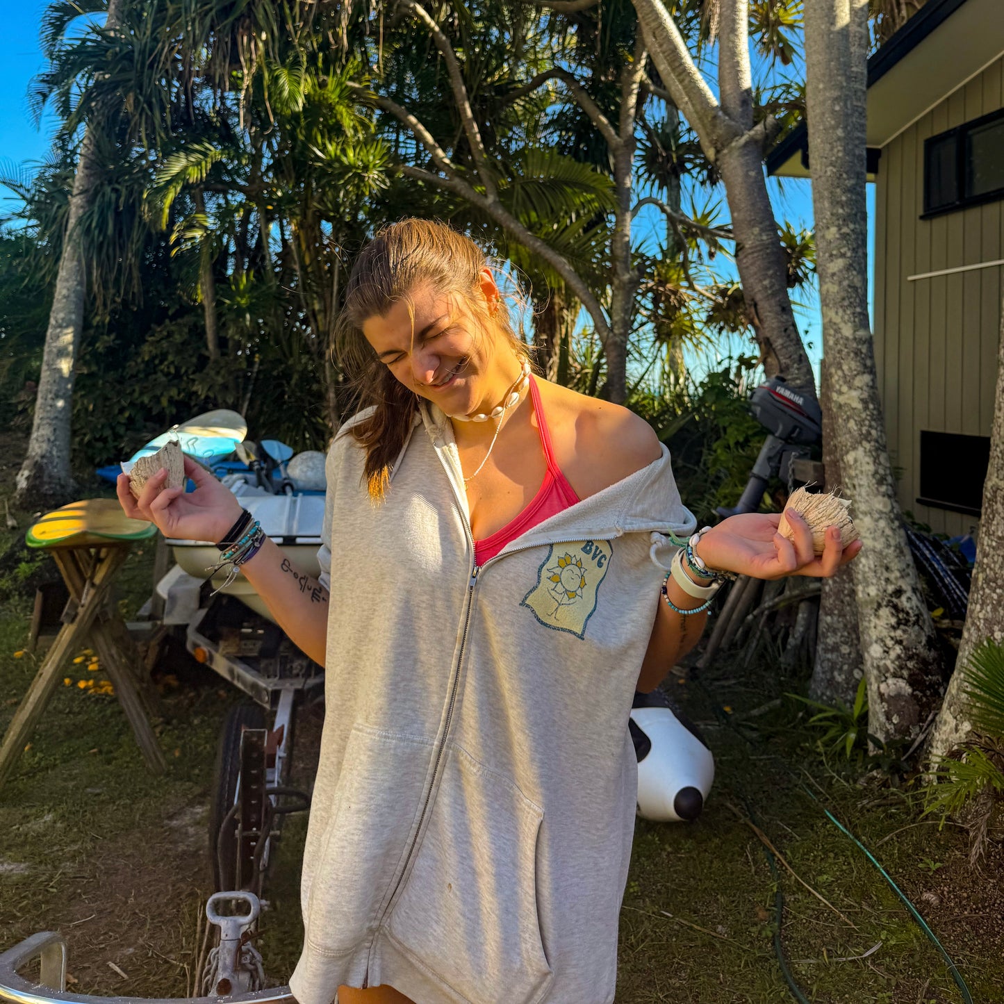 Bernie’s Bright Day Zip Up