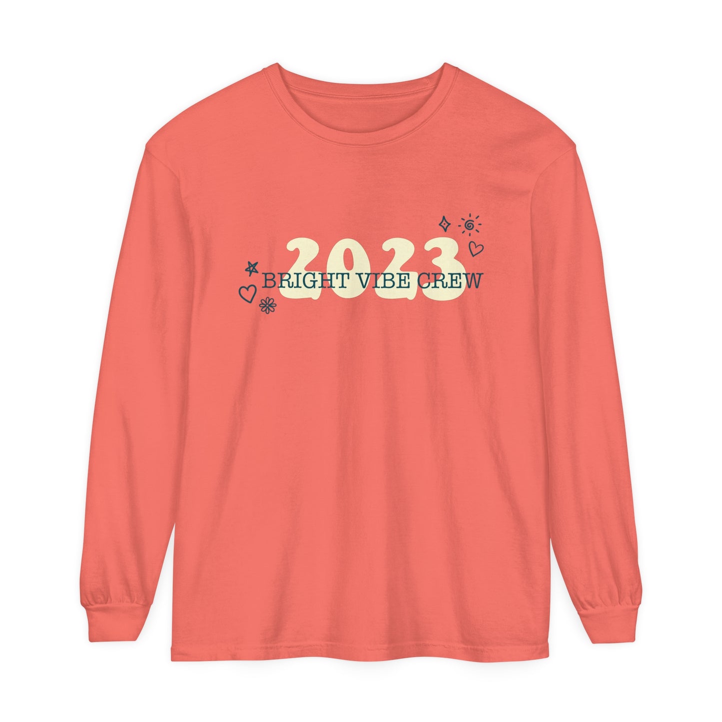 Bright Vibe Crew 2023 Long Sleeve Tee