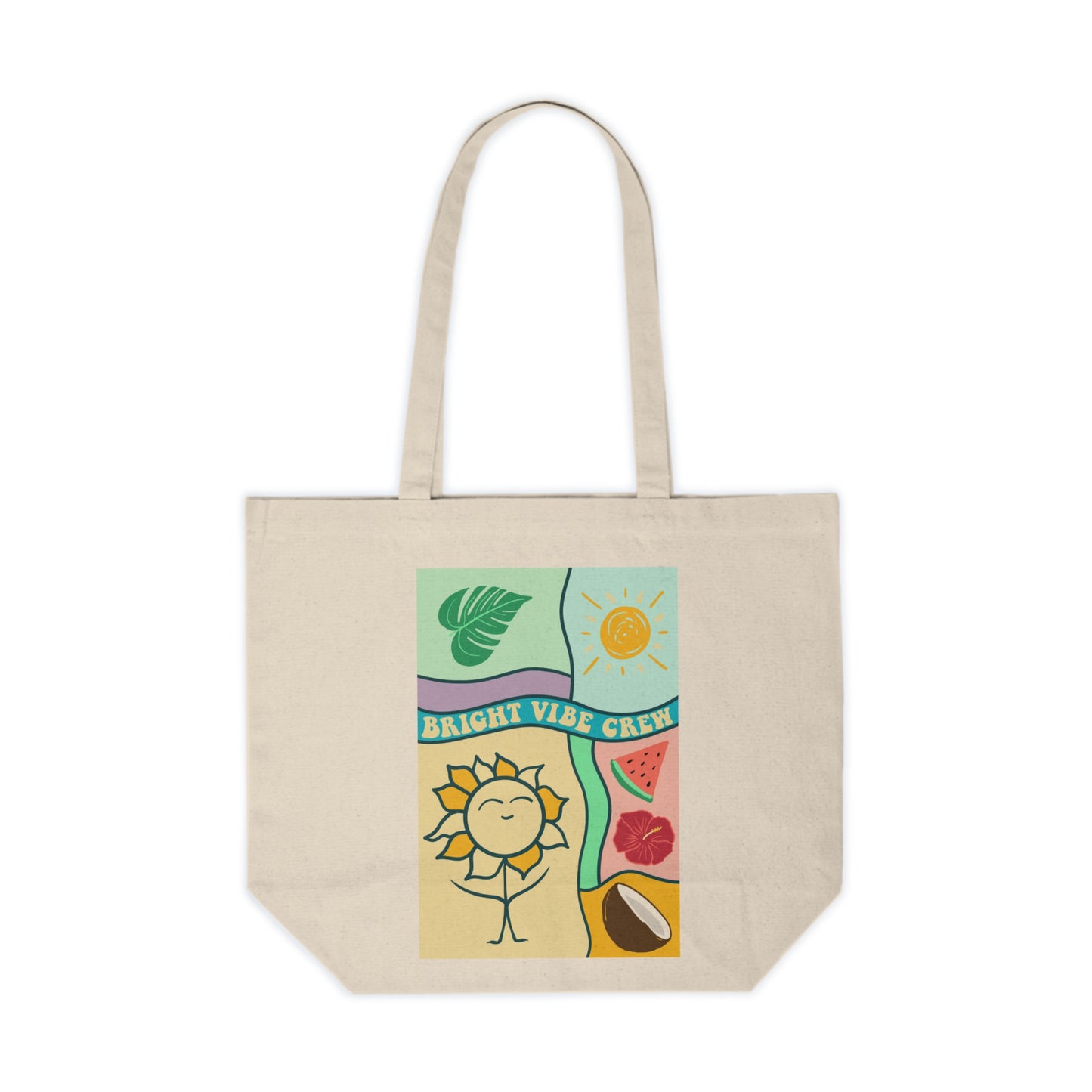 Bernie’s Bright Day Canvas Tote