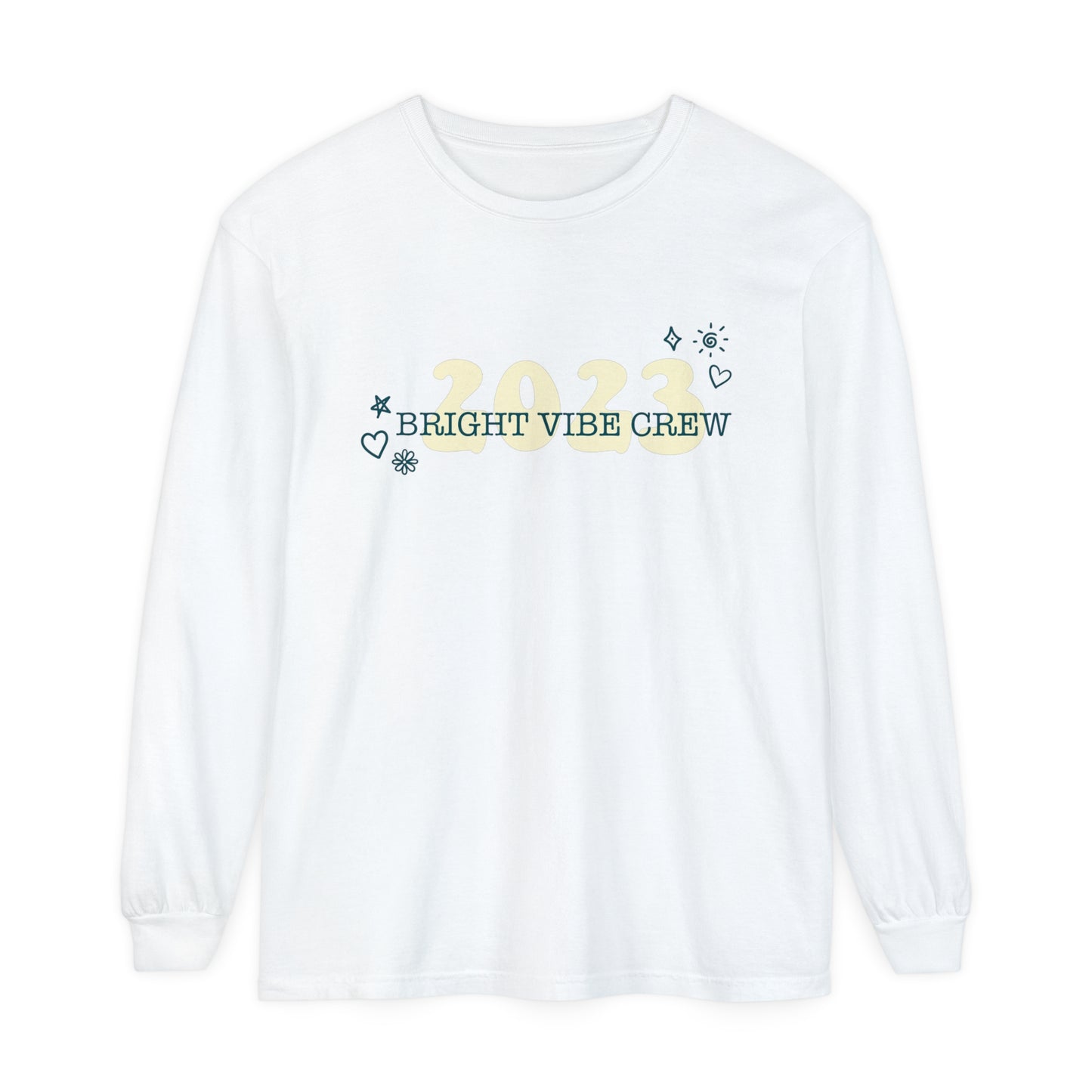 Bright Vibe Crew 2023 Long Sleeve Tee