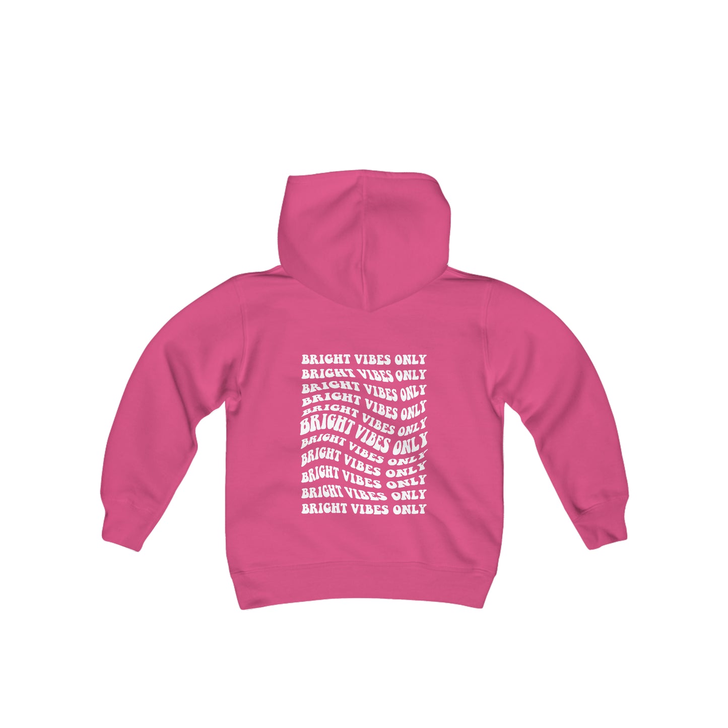 Bright Vibes Only Swivel Youth Hoodie