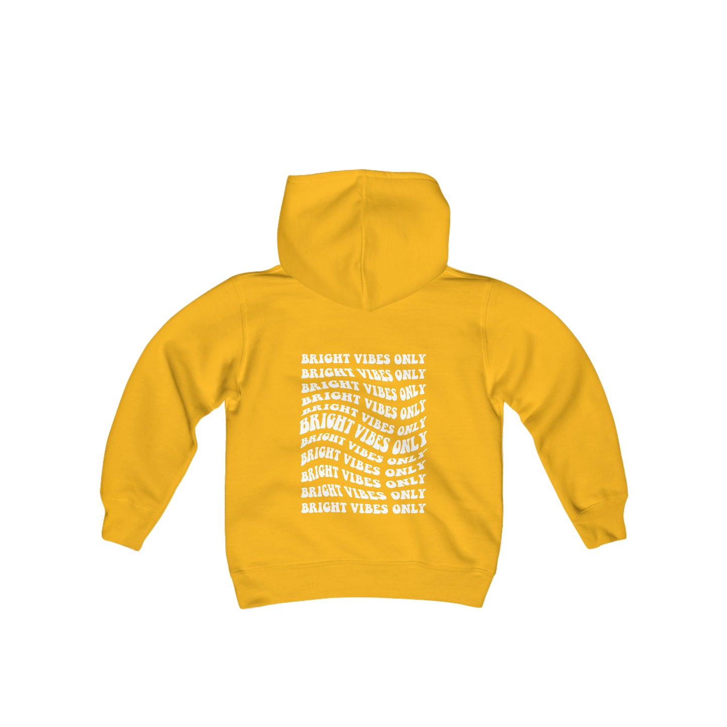 Bright Vibes Only Swivel Youth Hoodie