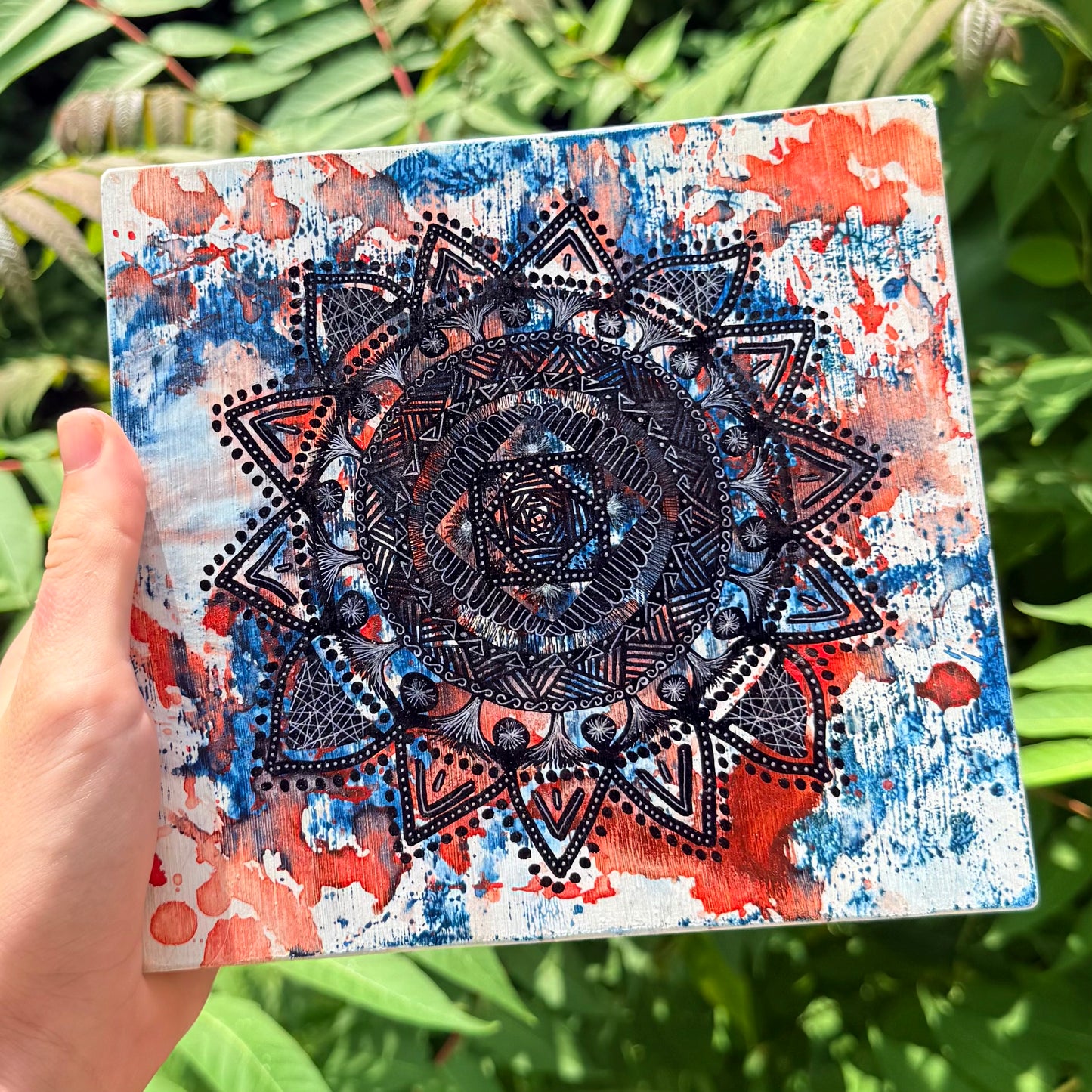 Collapsing Tides Mandala