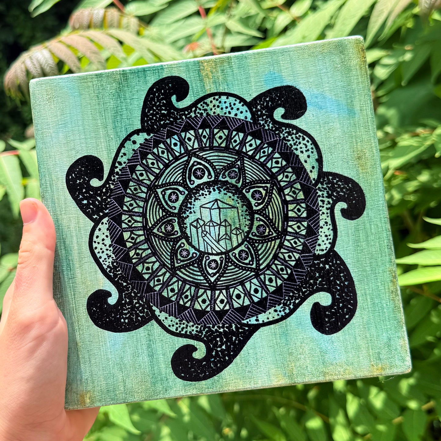 Labradorite Mandala