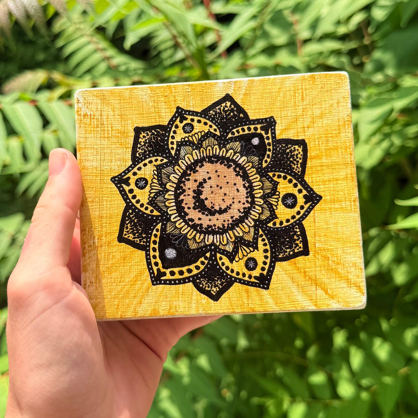 Small Sunflower Mandala