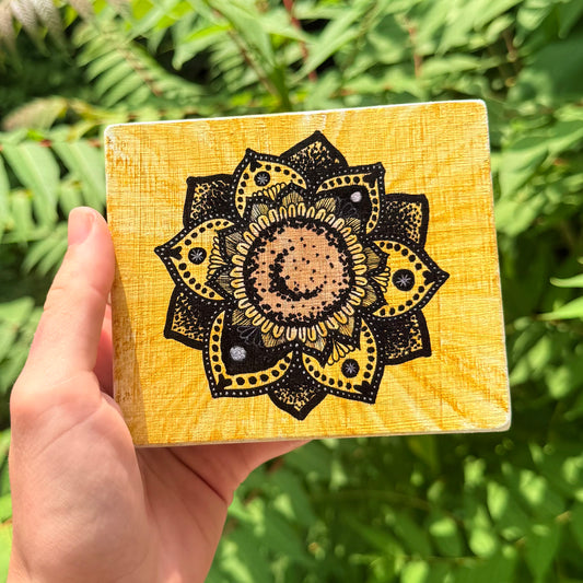Small Sunflower Mandala