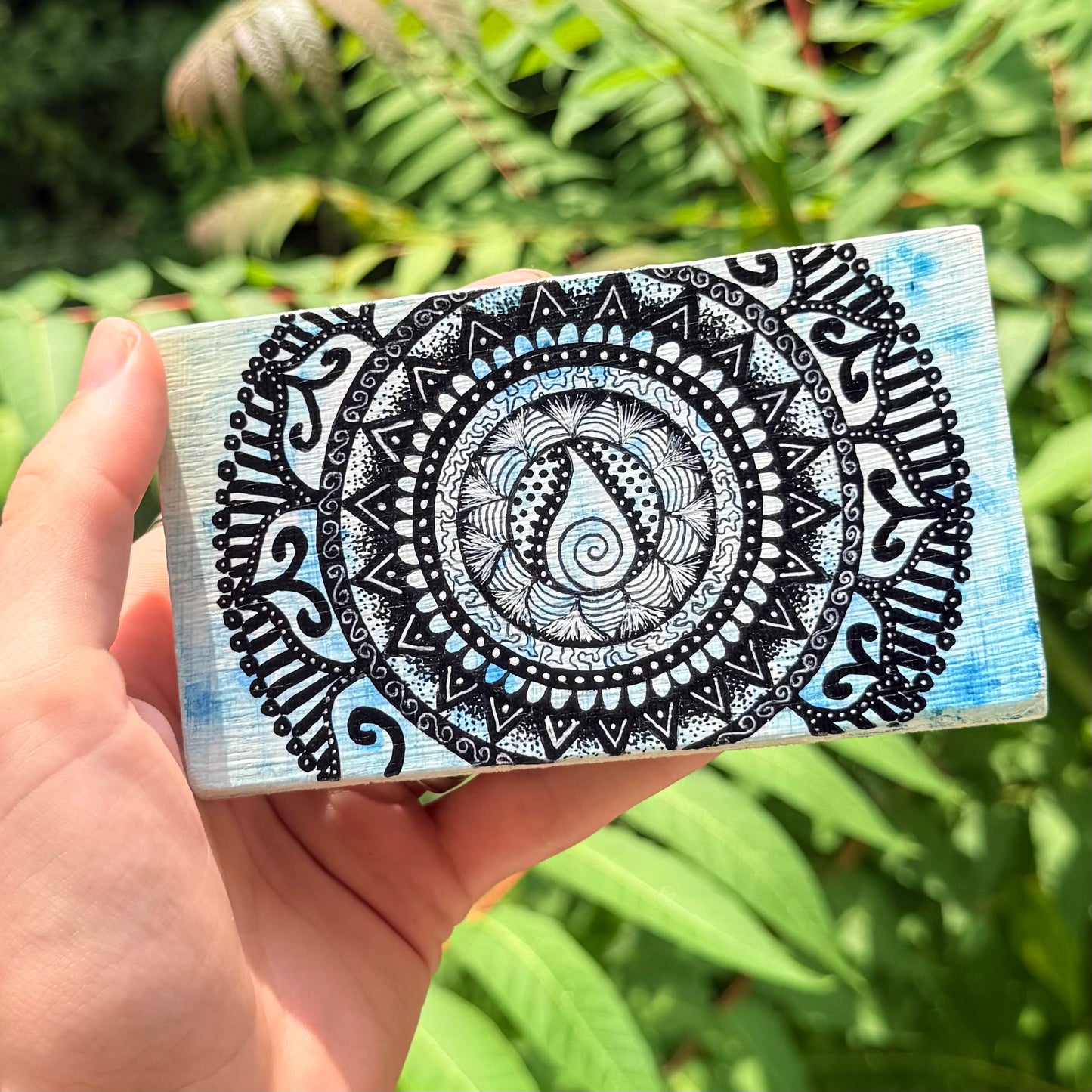 Water Drop Mandala