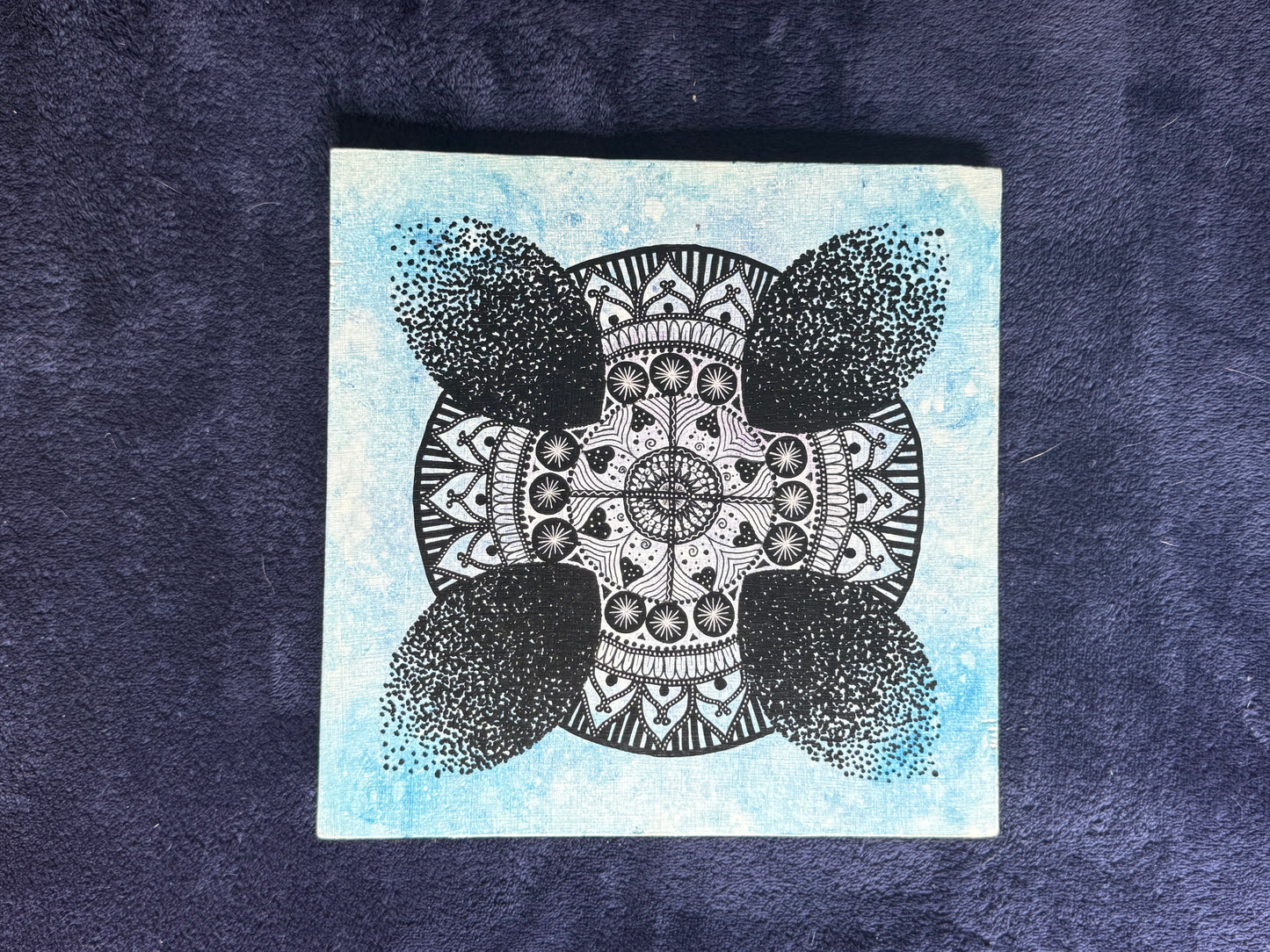 Silver Mist Mandala