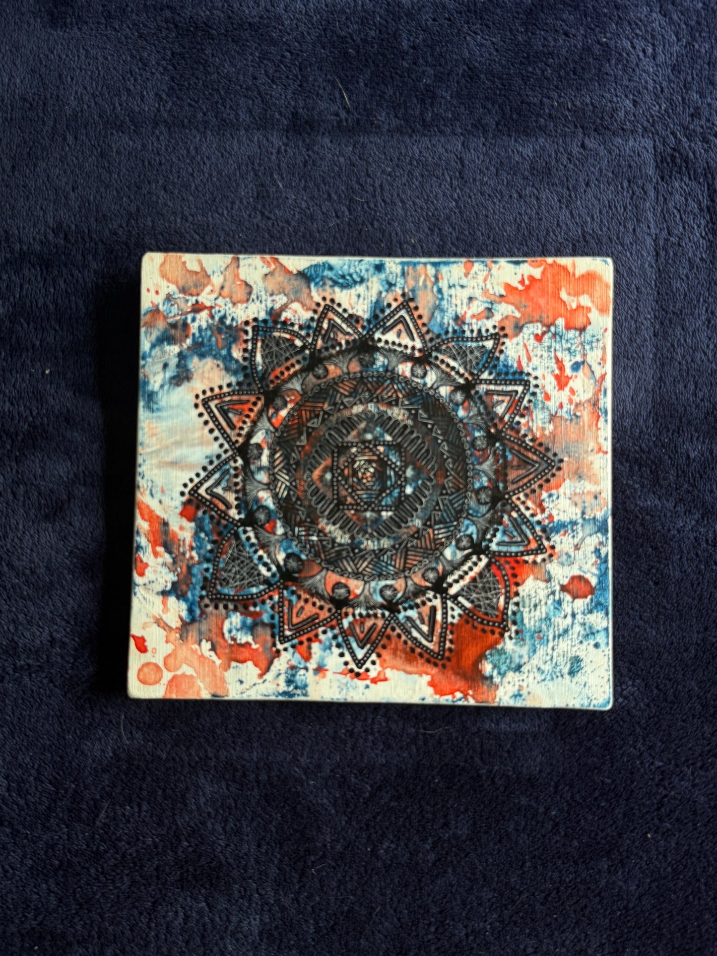 Collapsing Tides Mandala