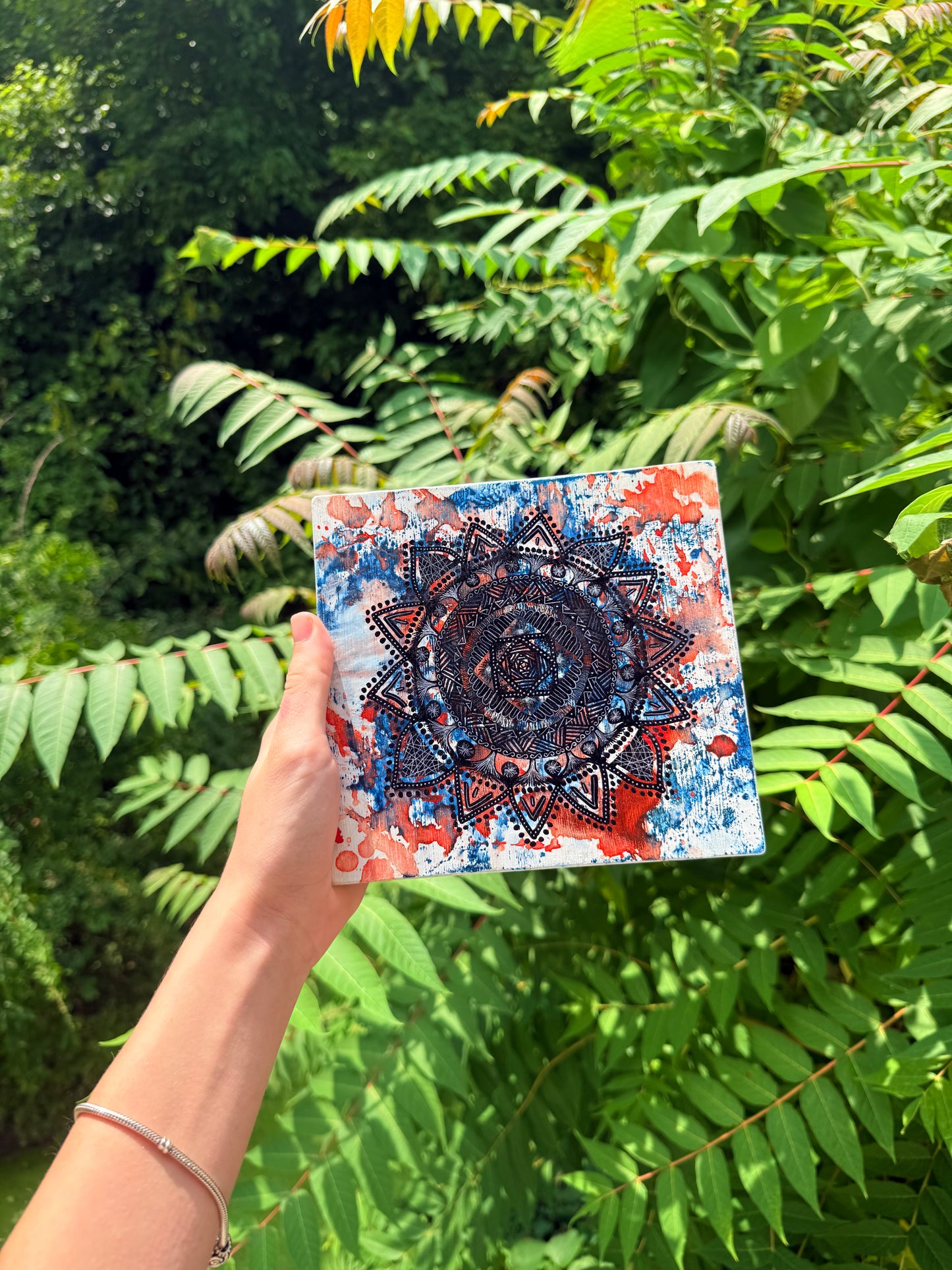 Collapsing Tides Mandala