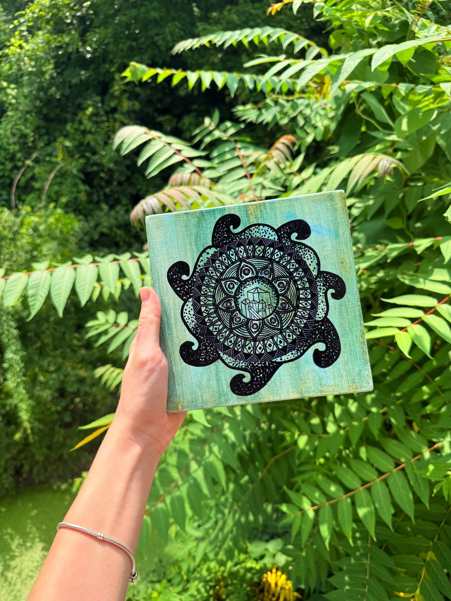 Labradorite Mandala